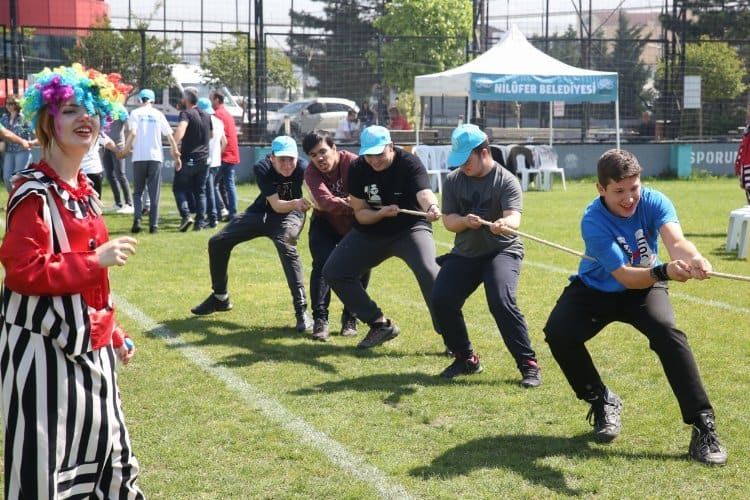 Nilüfer Spor Şenlikleri’nde özel etkinlik